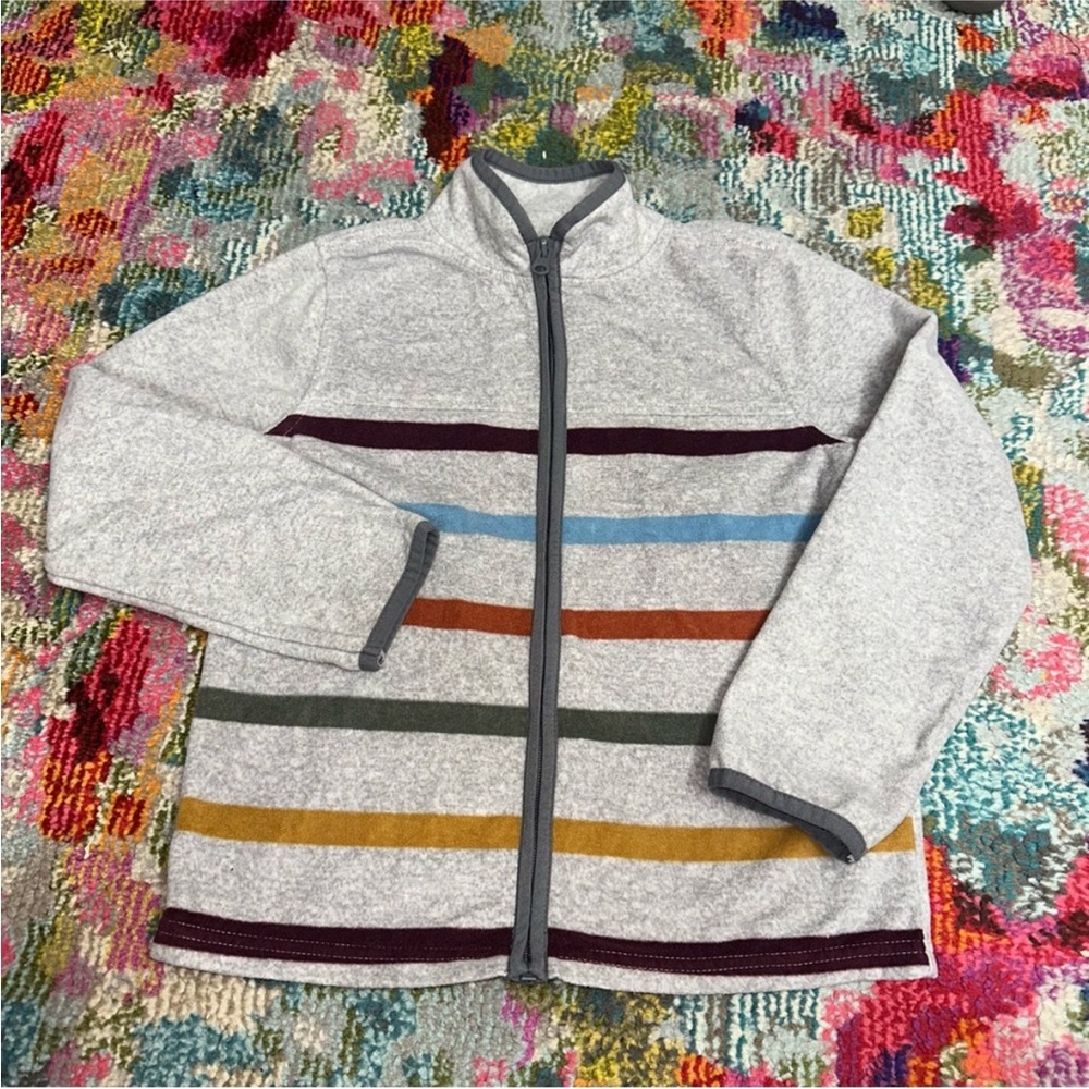 OshKosh B'gosh Multicolor Striped Zip up Jacket